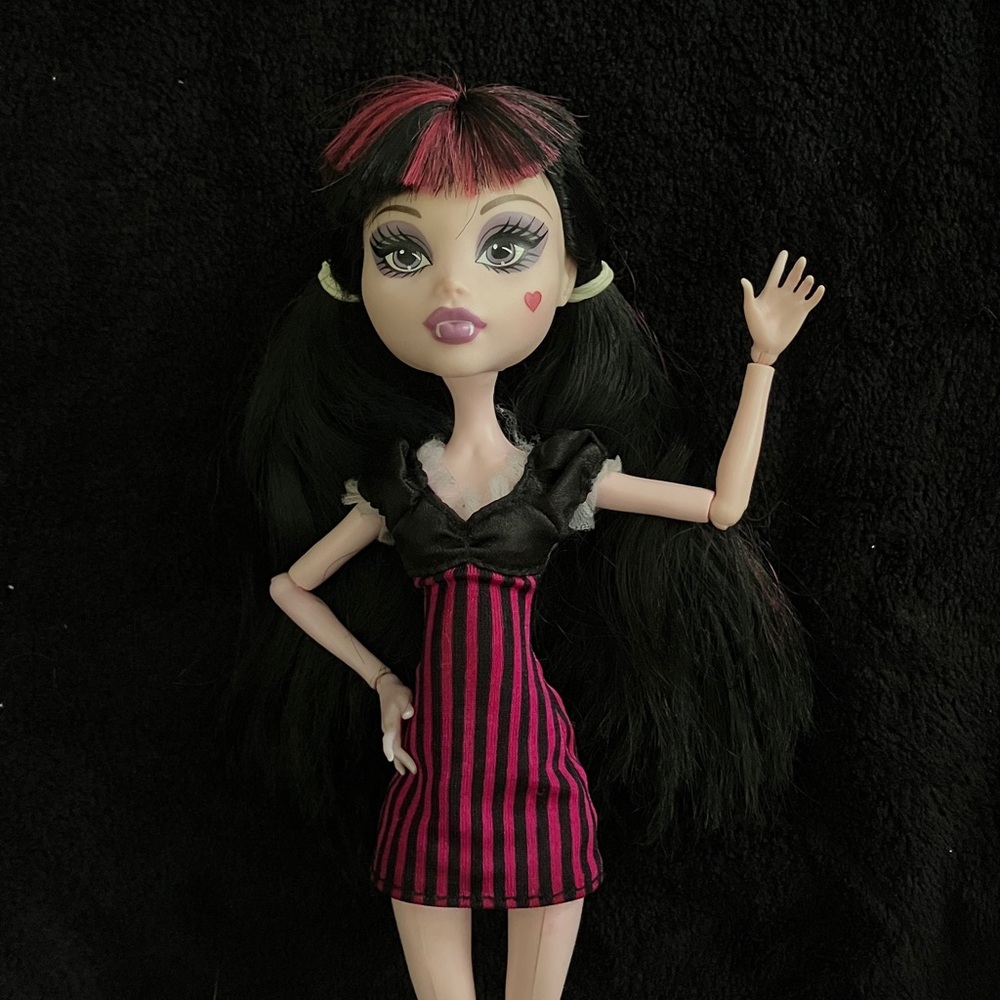 Vintage Orig G1 Monster High Draculaura, PJ Party